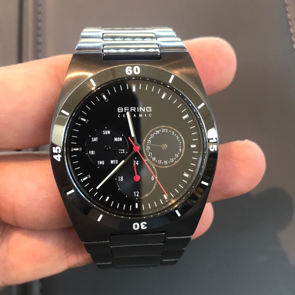 Mens Bering Ceramic Watch 100% Authentic